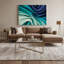 «Gradient Abstract 44 Green», art mural sur toile-120548366