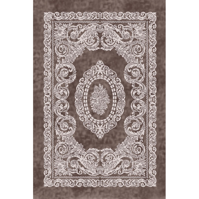 Luxurious Woven Area Rug, 100% Polyester, 23.6 x 39.4 inches | 650 g/m², 0.3 in Pile Height | Antibacterial, Non-Slip PVC Dot Underside, Machine Washable | 3D Digital Printing, Perfect for Living Room & Bedroom Decor