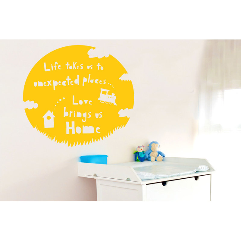Wall Decal, Dark Yellow