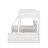 Twin XL Over Queen Bunk Bed With Cabinets And USB-294972377
