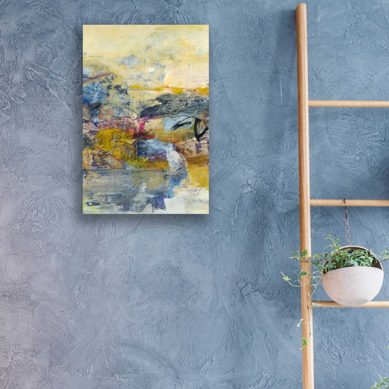"Textured Triptych II" par Jodi Fuchs, H 24 po x l 16 po x P 0,2 po