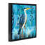 Grue sur pied avec cadre flottant aux tons bleus, design par Kay Widdowson-1534812949-1534813035