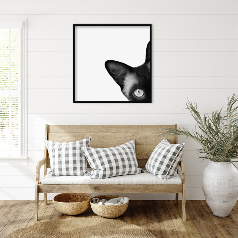 «Around The Corner» par Jon Bertelli, reproduction d'art encadrée sur bois, H 33 po x l 33 po