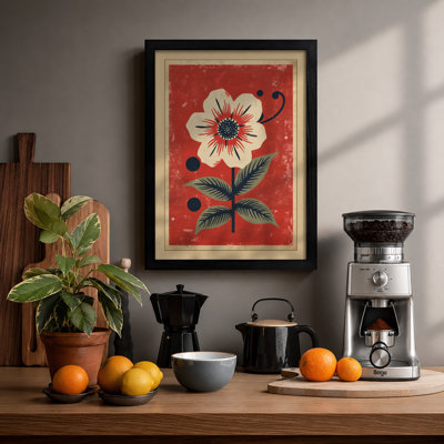 Vintage Bloom Botanical - Framed Print