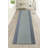 Solid Bordered Gray with Slip Resistant Backing Low Pile Rug-1617892800