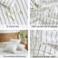 Ensemble de housse de couette à rayures 100% coton délavé Life-114395749-114395756