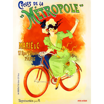 Affiche «Cycles de la Metropole» par Grotto Studios