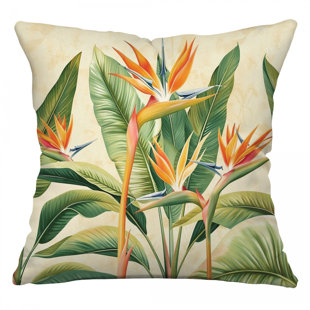Coussin Bird of Paradise