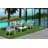Net Resin Outdoor Bench-99405277