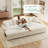 Brunella Corduroy Sleeper Sectional Upholstered Sofa Bed With Storage Space-633114883