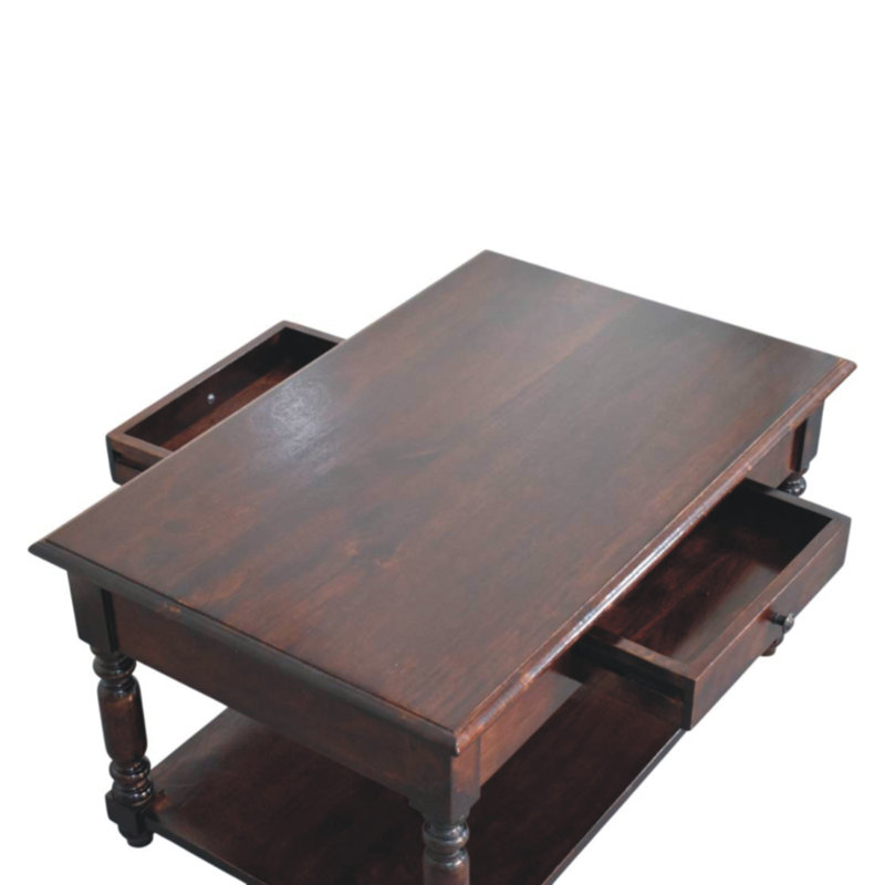 Console Turned Legs Cherry