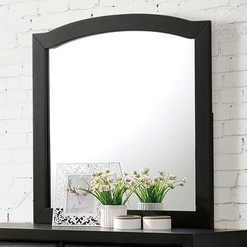 Miroir de commode Caille, Gris