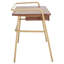 Bureau Regis en métal et bois