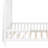 House Bed Frame with Canopy for Kids, Montessori Floor Bed with Safety High Railings-531221170-531221172