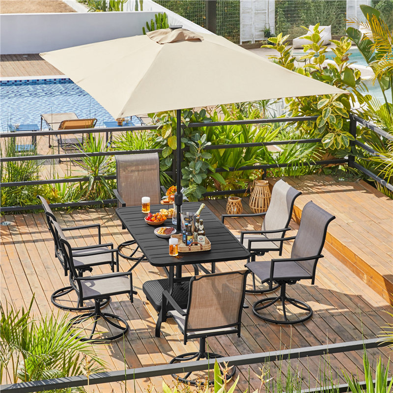 Rectangular 6 - Person 154cm L Outdoor Table