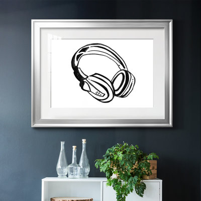 " Headphones Sketch "