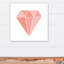 Art sur toile blushing diamond Carnie-641662358