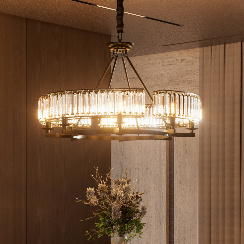 Chandelier, 1650 Lumens, 8 Lights