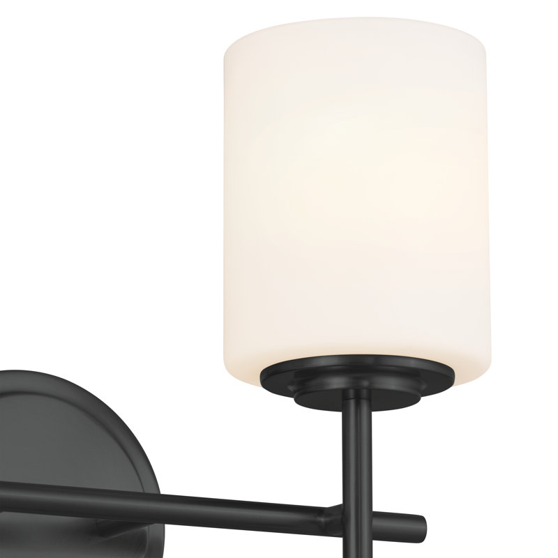 Ergi Dimmable Vanity Light, Black, 2
