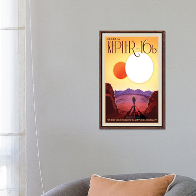 Kepler-16B by NASA - Print on Canvas