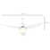 Reversible Ceiling Fan With Light