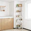 134 cm H x 30 cm W Corner Bookcase-1846804808
