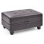 Repose-pieds Glory Furniture Revere G305-O, CAPPUCCINO