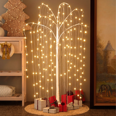 Arbre de Noël artificiel à DEL 70,8 po
