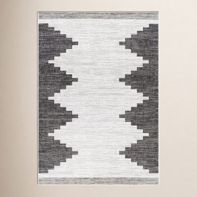 Mortimer Charcoal Outdoor Rug