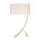 Lampe de table arquée métallique 28,3 po Stasis