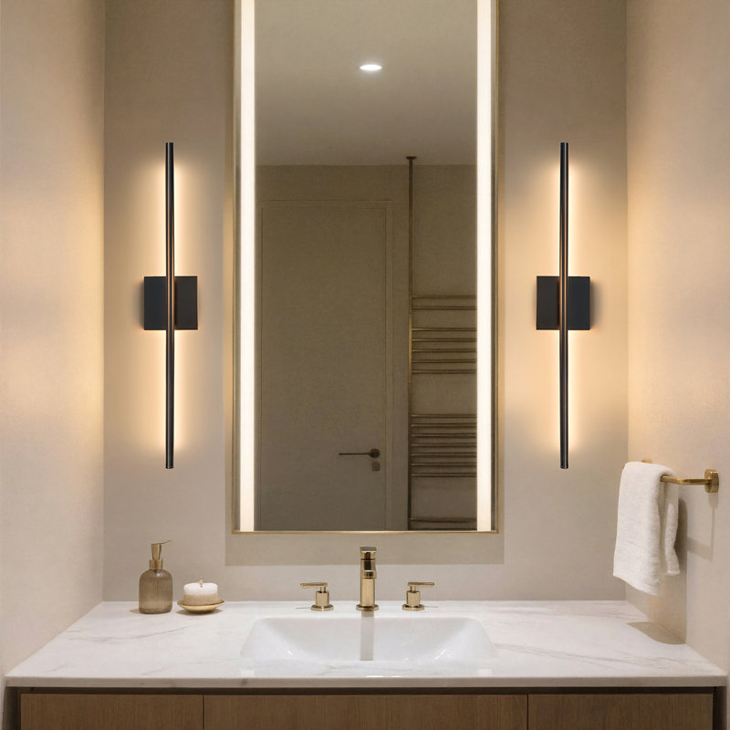 Rechargeable Cordless Wall Sconces, Modern Battery Operated Wall Lights with Remote Control, 24–96 Hours Runtime for Bedroom, Living Room, Hallway