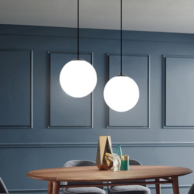 1 - Light Black Single Pendant