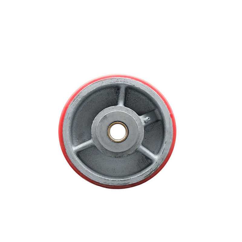 Poly on Cast Iron Wheel