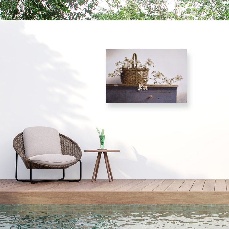 Toile d'extérieur Ray Hendershot DOGWOOD BRANCH, H 12 po x l 19 po