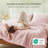 Bedsure Twin Size Comforter Sets - 2-Piece Double-Sided Fleece Fluffy Pink Bedding, Cozy Striped Aesthetic for Modern & Guest Bedrooms, All-Season Luxury Home Decor-122269094-114316016