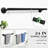 Bathroom Hardware Set - 14-Piece Stainless Steel Towel Bars, Towel Rings, Toilet Paper Holders And Robe Hooks With Concealed Screw Design For Modern Bathroom Organization-114389781