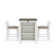 Harte 3-Piece Counter Height Dining Table Set