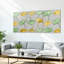 «Ginkgo Leaf», brodé sur toile, impression botanique moderne (ensemble de 3)-609740154