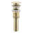 Single-Hole Bathroom Faucet with Drain Assembly-33011487