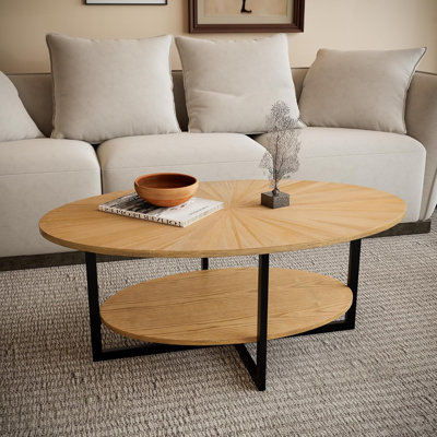 Agora Solid Coffee Table with Storage