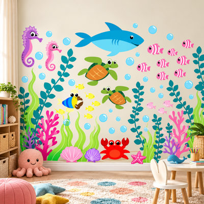 Décalcomanie murale Sous la mer et océanique