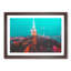New York the Never-Ending City in Abstract - Picture Frame Graphic Art Print-55724867-55724869