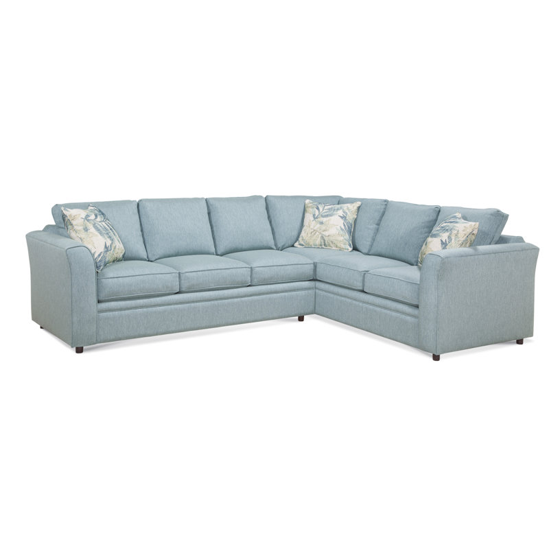 Northfield 2 - Piece Sectional, Right Hand Facing, Ivory Crypton Performance; 0886-91, Air Dream Mattress