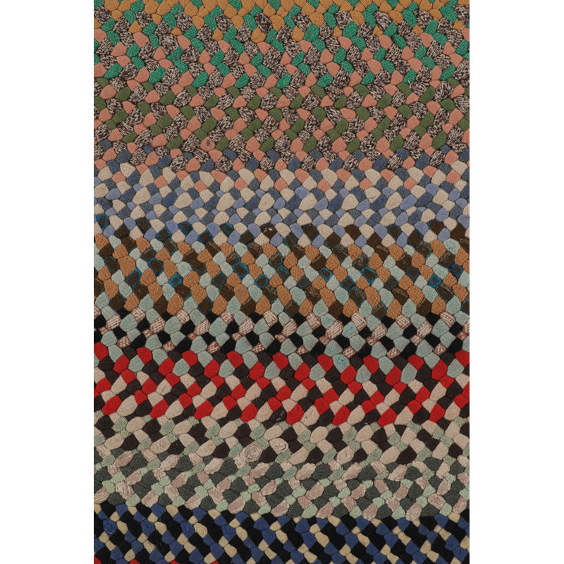 One-of-a-Kind Oval 4’1”x4’11” Area Rug