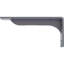 Support en acier martelé bleu l 2 po x P 10 po x H 4 3/4 po-89194594-64105827