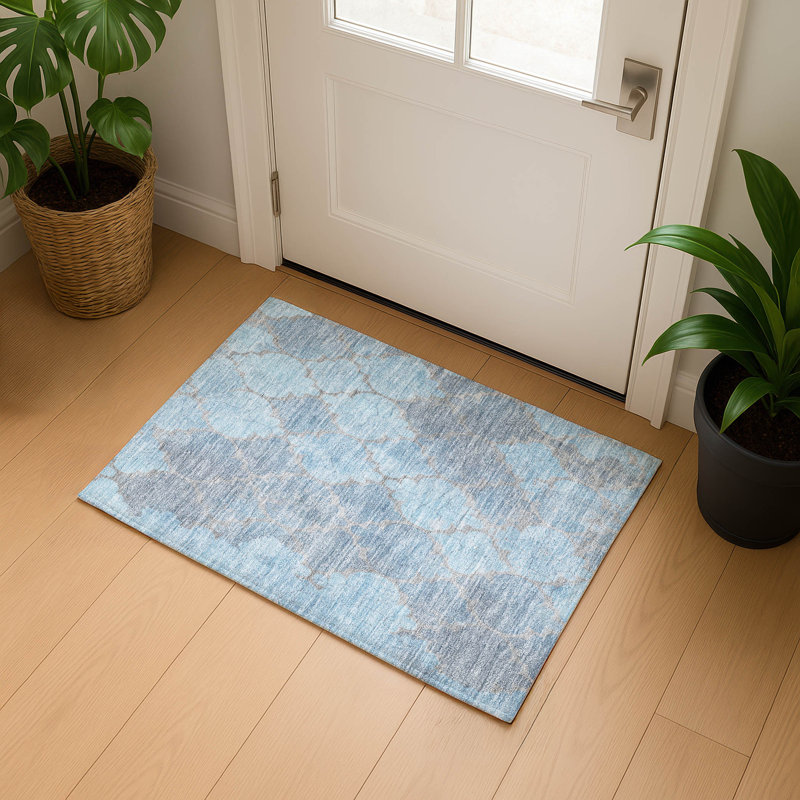 Tapis damassé de qualité supérieure Mayfield AMF1784, Rectangle 1 pi 8 po x 2 pi 6 po