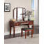 Ensemble de coiffeuse avec tabouret Luxurious Majestic Classic