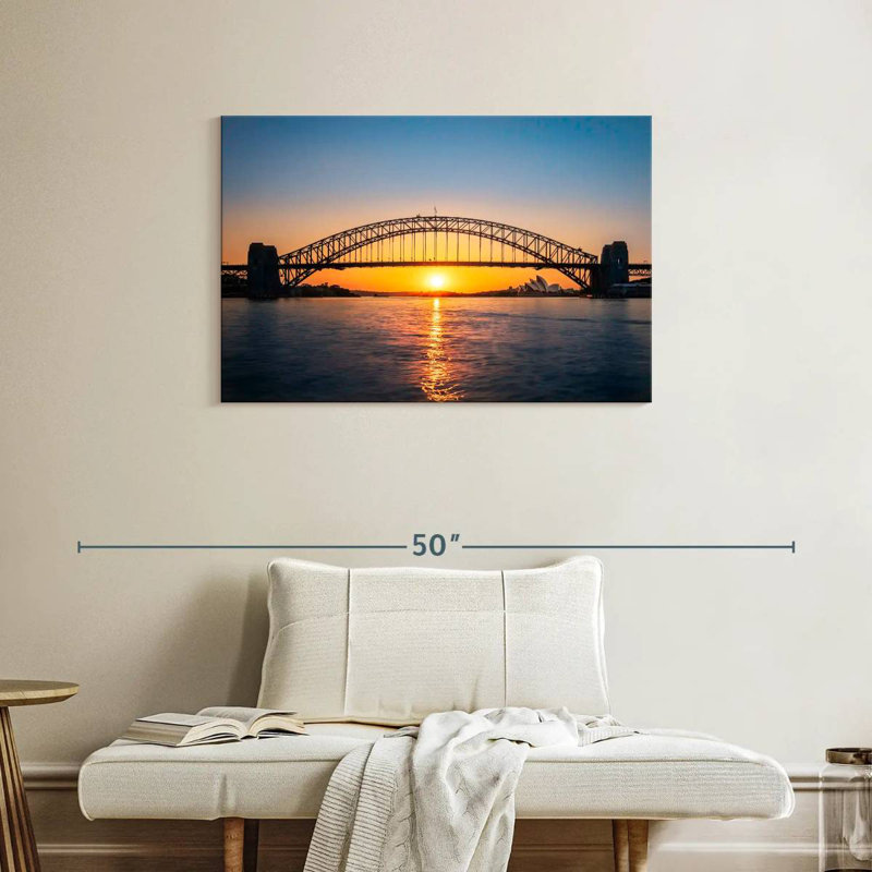 Lilie Sydney Harbour Bridge Sunrise, H 24 po x l 36 po