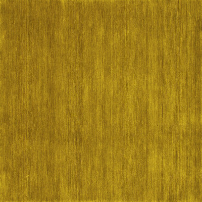 Tapis contemporains jaunes lavables à la machine 85