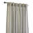 Johnstown Light Filtering Dual Header Curtain Panel 52 x 108 in Silver-1515406586